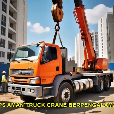 Panduan Lengkap Tips Aman Mengoperasikan Truck Crane di Jalan Umum